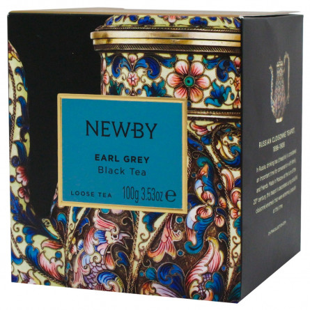 Чай Newby Earl Grey чорний байховий 100г