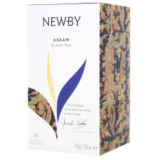 Чай чорний Newby Assam 25*2г mini slide 1