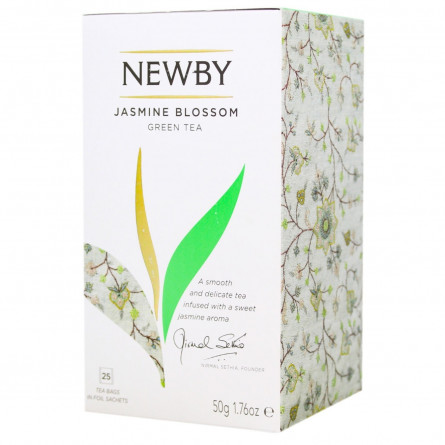 Чай зелений Newby Jasmine Blossom 25шт*2г