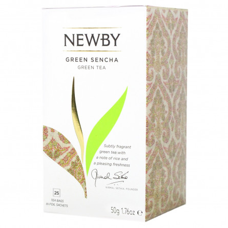 Чай зелений Newby Green Sencha 25шт*2г