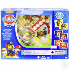 Игра настольная Spin Master Щенячий патруль 2в1 mini slide 1