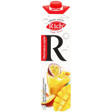 Напій соковий Rich манго, персик, маракуйя 1л mini slide 1