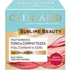 Крем для обличчя Clinians Sublime Beauty тонізуючий, формуючий і ілюмінуючий 50 мл mini slide 1