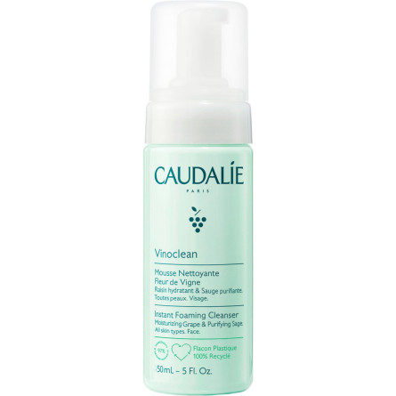 Мусс для очищения лица Caudalie Vinoclean Fleur de Vigne 50 мл