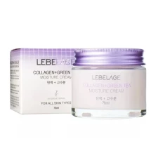 Крем для обличчя Lebelage Collagen+Green Tea Moisture Cream з колагеном та зеленим чаєм 70 мл mini slide 1