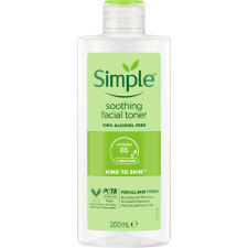 Успокаивающий тоник для лица Simple Soothing Facial Toner 200 мл mini slide 1