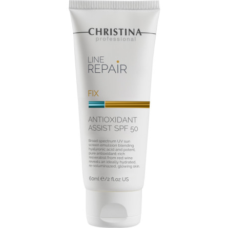 Антиоксидантний лосьйон Christina Line Repair Fix Antioxidant Assist SPF 50 60 мл