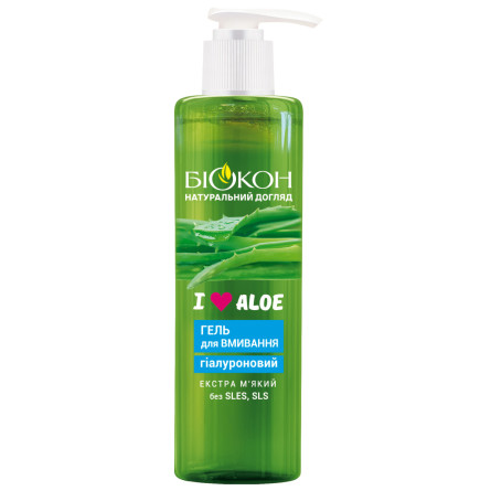 Гель для умывания Биокон гиалуроновой I love aloe 200 мл