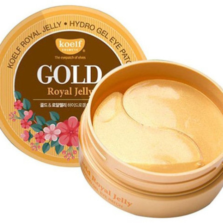 Гідрогелеві патчі для очей із золотом Koelf Gold&Royal Jelly Eye Patch 60 шт.