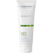 Денний крем Christina Bio Phyto Ultimate Defense Tinted Day Cream SPF 20 з тоном 250 мл mini slide 1