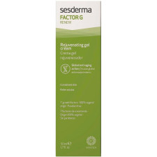 Омолоджуючий крем-гель для обличчя Sesderma Factor G Renew Rejuvenating Gel Cream 50 мл mini slide 1