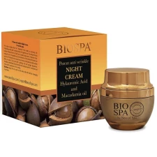 Нічний крем для обличчя Sea Of Spa Bio Spa проти зморшок з гіалуроновою кислотою та олією макадамії 50 мл mini slide 1