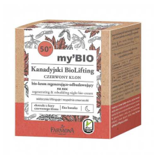 Біокрем нічний для обличчя Farmona Canadian Biolifting Червоний клен 50+ відновлювальний, зміцнювальний 50 мл mini slide 1