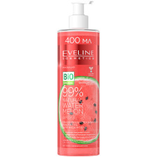 Увлажняюще-успокаивающий гидрогель для лица и тела Eveline 3в1 Watermelon 99% natural 400 мл mini slide 1