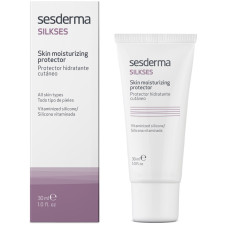 Зволожуючий крем Sesderma Silkses протектор для сухої шкіри 30 мл mini slide 1