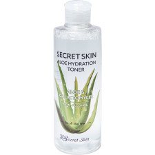 Зволожувальний тонер для обличчя з екстрактом алое Secret Skin Aloe Hydration Toner 250 мл mini slide 1