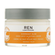 Нічний крем для обличчя Ren Clean Skincare Overnight Glow Dark Spot Sleeping Cream 50 мл mini slide 1