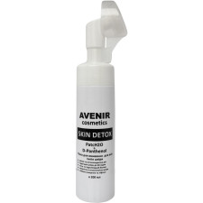 Пінка для вмивання Avenir Cosmetics Skin Detox із силіконовою щіточкою 200 мл mini slide 1