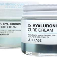 Крем для обличчя Lebelage Dr. Hyaluronic Cure Cream з гіалуроновою кислотою 70 мл mini slide 1