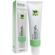 Крем для обличчя з алое Lebelage Solution Aloe Soothing Cream 50 мл mini slide 1