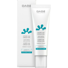 Крем-гель для лица BABE Laboratorios 24 часа увлажнение и смягчение 50 мл mini slide 1