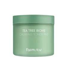 Тонер-диски для обличчя FarmStay Tea Tree Biome Calming Toner Pad 70 шт mini slide 1