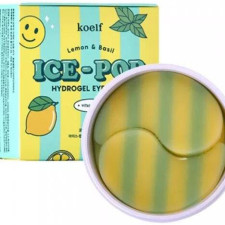 Гидрогелевые патчи для глаз с лимоном и базиликом Koelf Lemon & Basil Ice-Pop Hydrogel Eye Mask 60 шт mini slide 1