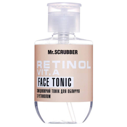 Зміцнювальний тонік для обличчя Mr.Scrubber Retinol Vit.A Face Tonic з ретинолом 250 мл