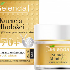 Крем для обличчя Bielenda Gold 24к Інтенсивно відновлювальний проти зморщок 70+ 50 мл mini slide 1