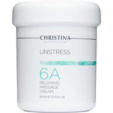 Релаксний масажний крем Christina Unstress Relaxing Massage Cream 500 мл mini slide 1