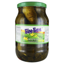 Огірки Бім-Бом мариновані 1640г mini slide 1