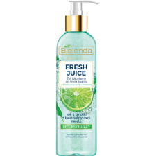 Гель для вмивання Bielenda Fresh Juice Лайм Детоксикація 190 мл mini slide 1