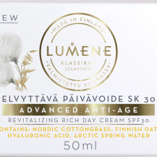 Крем денний Lumene Klassikko Відновлювальний антивіковий SPF30 50 мл mini slide 1