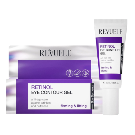 Гель для контуру очей Revuele Retinol Eye Contour Gel з ретинолом 25 мл