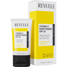 Зволожуючий денний крем Revuele Vitamin C Moisturizer SPF 20 50 мл mini slide 1