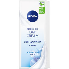 Освіжаючий денний крем NIVEA SPF 15 Інтенсивне зволоження 24 години 50 мл mini slide 1
