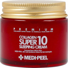 Омолоджувальний нічний крем для обличчя з колагеном Medi-Peel Collagen Super10 Sleeping Cream 70 мл mini slide 1
