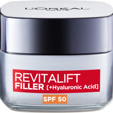 Денний крем-догляд L'Oreal Paris Revitalift Filler Х3 Антивіковий для відновлення втраченого об'єму шкіри обличчя з SPF-50 50 мл mini slide 1