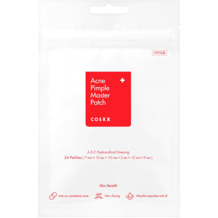 Патчі для особи Cosrx Acne Pimple Master Patch Від акне протизапальні 24 шт