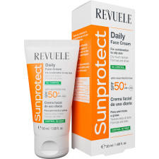 Щоденний крем для обличчя REVUELE Sunprotect SPF 50+ Контроль жирності 50 мл mini slide 1