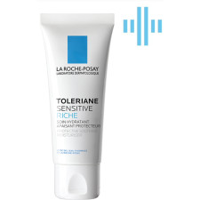 Зволожувальний крем La Roche Posay Толеран Сенситив Ріш для захисту та заспокоєння шкіри обличчя 40 мл mini slide 1