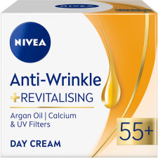Денний крем для обличчя NIVEA проти зморшок + ревіталізація 55+ 50 мл mini slide 1