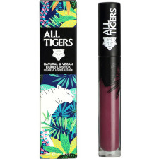 Рідка помада для губ All Tigers Natural & Vegan Matte Lipstick 980 Feel The Power 8 мл mini slide 1