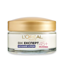 Антивозрастной ночной крем для кожи лица L'Oreal Paris Возраст Эксперт 45+ лифтинг-уход против морщин 50 мл mini slide 1