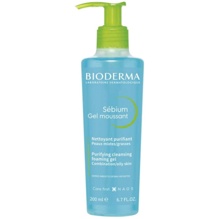 Гель Bioderma Sebium Очищающий 200 мл slide 1