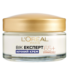 Антивозрастной питательный ночной крем для кожи лица L'Oreal Paris Возраст Эксперт 65+ против морщин 50 мл mini slide 1