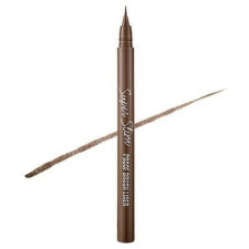 Супертонка чорна підводка Etude House Super Slim Proof Brush Liner #2 Brown 6 г mini slide 1