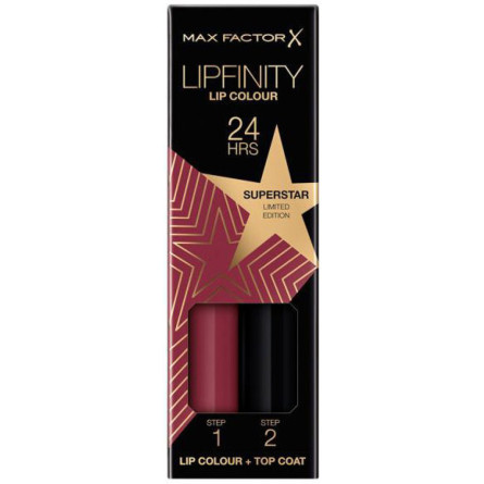 Помада Max Factor Lipfinity 2 Step стойкая 86 Superstar