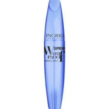Туш для вій Ingrid Cosmetics Waterproof силіконова щіточка Чорна 5 мл mini slide 1