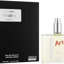 Туалетна вода для чоловіків Royal Cosmetic Superman Art White аналог Lacoste L.12.12.Blanc 100 мл mini slide 1